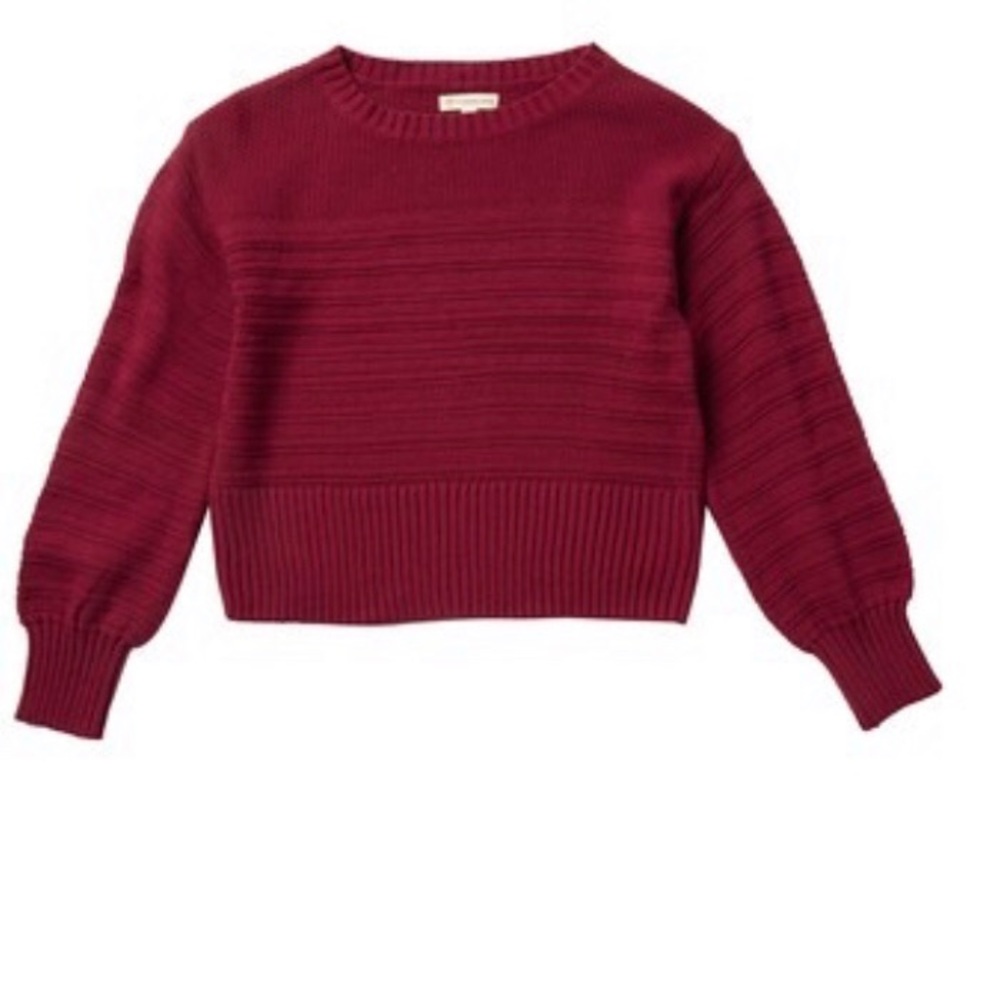 TUCKER + TATE Burgandy Crewneck Sweater XL